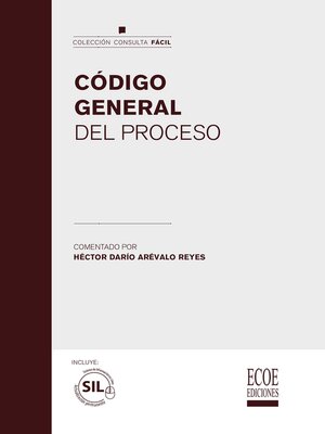 cover image of Código general del proceso